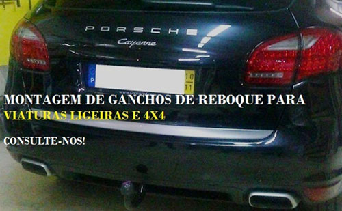 Ganchos de reboque para Viaturas Ligeiras e 4x4